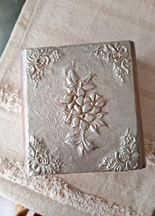 Estuche de puros decorado con estaño, staat: Heel goed, € 3,00, € 3,85 inclusief Kopersbescherming