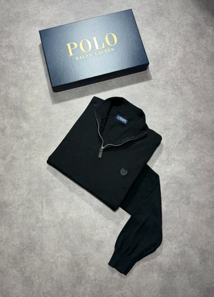 Half Zip | 1/4 zip col camionneur Chaps noir - 100% coton - Taille L, marke: CHAPS, zustand: Sehr gut, größe: L, 29,99 €, 32,19 € beinhaltet Vinted-Käuferschutz Pro