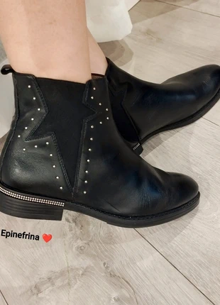 Botines Wonders estilo Chelsea negros talla 36 piel, marca: Wonders, estado: Nuevo sin etiquetas, tamaño: 36, 39,00 €, 41,65 € Protección al comprador incluida