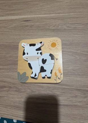 Petit puzzle en bois – Vache, merk: Premaman, staat: Heel goed, maat: 12-18 maanden / 80 cm, € 3,00, € 3,85 inclusief Kopersbescherming