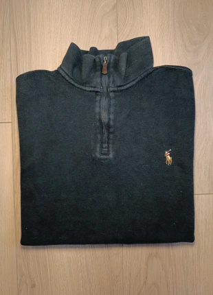 Pull noir col camionneur half zip Ralph Lauren taille M, brand: Ralph Lauren, condition: Very good, size: M, €50.00, €53.20 includes Buyer Protection