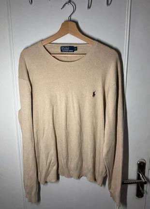Pull beige en laine Polo Ralph Lauren XL homme, brand: Ralph Lauren, condition: New without tags, size: XL, €35.00, €37.45 includes Buyer Protection