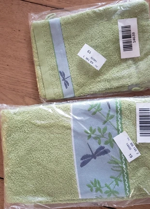 Lot serviette libellule, brand: Francoise Saget, condizioni: Nuovo con cartellino, €6.00, €7.00 include la Protezione acquisti