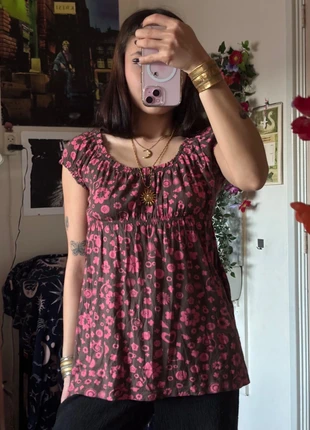 vintage babydoll topje, merk: Vintage, staat: Heel goed, maat: S / 36 / 8, € 15,00, € 16,45 inclusief Kopersbescherming