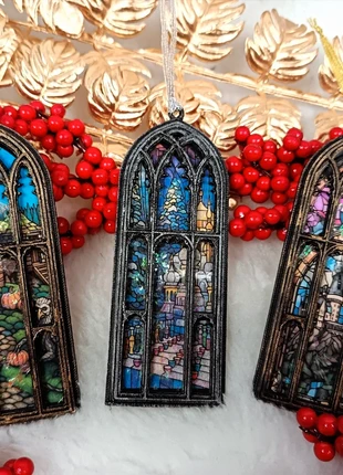 PAS DE Vinted GO-homerr. 3 vitraux de Noël, brand: Harry Potter, condition: Very good, €25.00, €26.95 includes Buyer Protection Pro