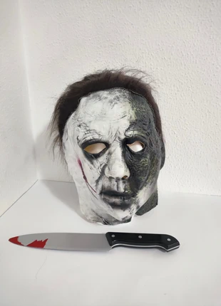Maschera cosplay Replica Halloween Michael Myers con coltello, nuova., brand: Replica, condizioni: Nuovo con cartellino, taglia: Taglia unica, €11.00, €12.25 include la Protezione acquisti Pro