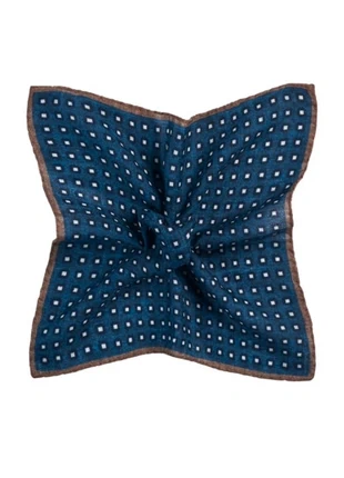 Pochette à motif graphique Square Suitsupply, marque: Suitsupply, état: Neuf avec étiquette, 29,00 €, 31,15 € Protection acheteurs incluse