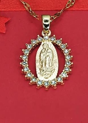 Collier acier inoxydable pendentif Vierge Marie – spirituel et religieux, marca: Boutique Île de Beauté, estado: Nuevo sin etiquetas, 2,95 €, 3,80 € Protección al comprador Pro incluida