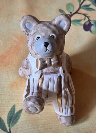 Figurine ours vintage en céramique - signée & peinte à la main, marca: Ours vintage, estado: Muito bom, €8.90, €10.05 inclui Proteção do Comprador