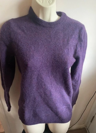 Purple wool sweater Pure lambswool crew neck jumper / sweater, brand: Vintage, condition: Very good, size: Other, £29.99, £32.19 includes Buyer Protection