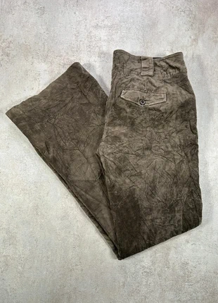 Pantalon Vintage En Velours Côtelé / Corduroy Smart Set olive ample taille 9, marca: Vintage Dressing, estado: Muito bom, tamanho: XXL / 44 / 16, €13.00, €14.35 inclui Proteção do Comprador Pro