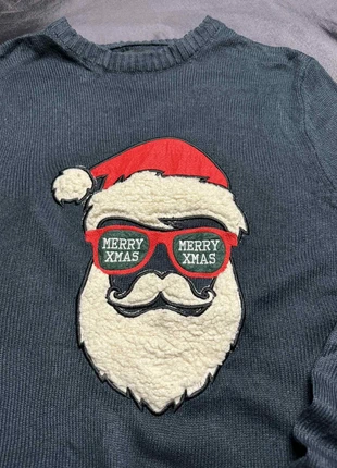 Pull Col Rond Noël Santa Barbe Merry Xmas Only & Sons Bleu Taille S 80s 90s Vintage Y2K Rare, marke: Vintage Dressing, zustand: Sehr gut, größe: S, 20,00 €, 21,70 € beinhaltet Vinted-Käuferschutz Pro