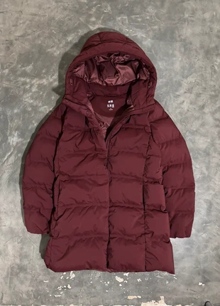 Doudoune longue uniqlo heattech sans coutures couleur bordeaux taille M Femme, brand: Uniqlo, condition: Very good, size: M / 38 / 10, €100.00, €105.70 includes Buyer Protection
