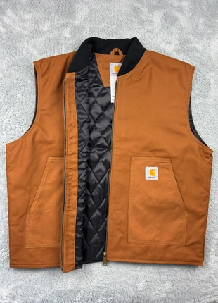 Veste sans manche/jacket Detroit Carhartt marron taille xl, marque: Carhartt, état: Très bon état, taille: XL, 39,90 €, 42,60 € Protection acheteurs incluse