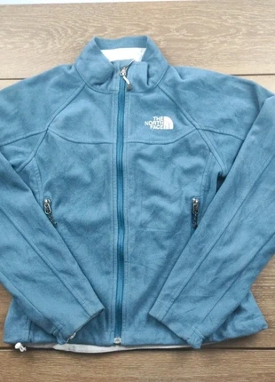 Veste polaire femme taille XS marque the North Face modèle Windwall bleu logo gris, brand: The North Face, condition: Good, size: XS / 34 / 6, €20.00, €21.70 includes Buyer Protection