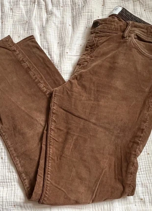 Pantalon marron côtelé - Swildens 38, merk: Swildens, staat: Heel goed, maat: M / 38 / 10, € 31,00, € 33,25 inclusief Kopersbescherming