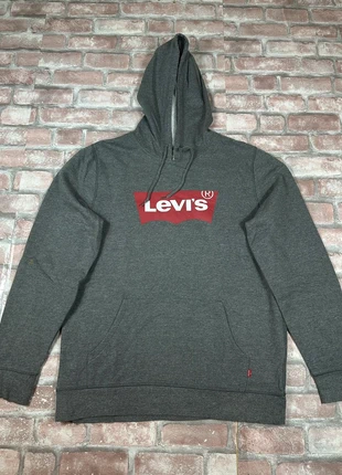 Sweat à capuche Hoodie Levis Vintage Old School 90s Y2K, merk: Levi's, staat: Heel goed, maat: M, € 12,00, € 13,30 inclusief Kopersbescherming Pro