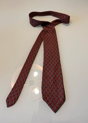 Gravata Bordeaux com padrão, merk: Made In Italy, staat: Heel goed, € 5,00, € 5,95 inclusief Kopersbescherming