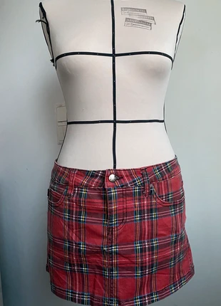 Karo Minirock, marke: Tripp NYC, zustand: Gut, größe: M / 38 / 10, 28,00 €, 30,10 € inklusive Vinted-Käuferschutz