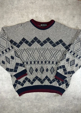 Pull vintage St Michael motif jacquard – Made in UK – Taille 40, marque: Vintage Dressing, état: Bon état, taille: M, 15,00 €, 16,45 € Protection acheteurs incluse