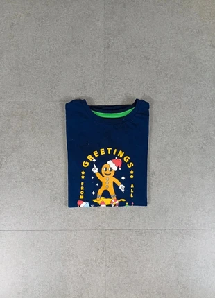 Tee-shirt bleu Noël - marque jules - taille 7/8 ans - très bon état, brand: Jules, condition: Very good, size: 7 years / 122 cm, €2.00, €2.80 includes Buyer Protection