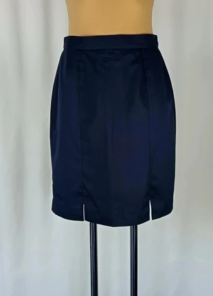 Jupe bleue avec fentes élégantes Kal’cuta Taille L - J29, brand: KALCUTA, condition: Good, size: L / 40 / 12, €5.00, €5.95 includes Buyer Protection Pro