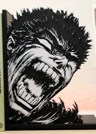 Serre livres de la Rage de Guts | Fan Art Berserk, brand: Art, condition: Very good, €9.99, €11.19 includes Buyer Protection Pro