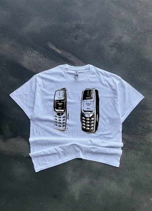 T-shirt vintage graphic tee boxy nokia, marque: Graphic Tee, état: Très bon état, taille: L, 9,99 €, 11,19 € Protection acheteurs (Pro) incluse