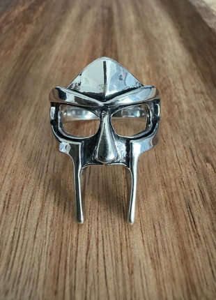 Bague Acier inoxydable MF Doom, marque: CHROME, état: Très bon état, taille: Ajustable, 12,00 €, 13,30 € Protection acheteurs incluse
