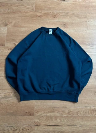 Sweat crewneck vintage fruit of the loom made in usa 🇺🇸 bleu marine taille L, marca: Fruit of the Loom, estado: Bom, tamanho: L, €15.00, €16.45 inclui Proteção do Comprador Pro