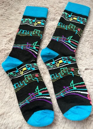 Chaussettes notes de musique, marke: pas de marque, zustand: Neu, größe: M | 39–42, 2,50 €, 3,33 € beinhaltet Vinted-Käuferschutz Pro