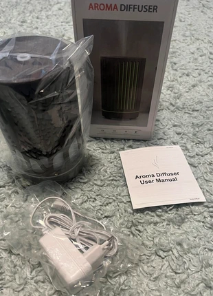NIEUW, donkerbruine aroma diffuser met LED-verlichting 200ml !, brand: AROMA, condizioni: Nuovo con cartellino, €14.99, €16.44 include la Protezione acquisti
