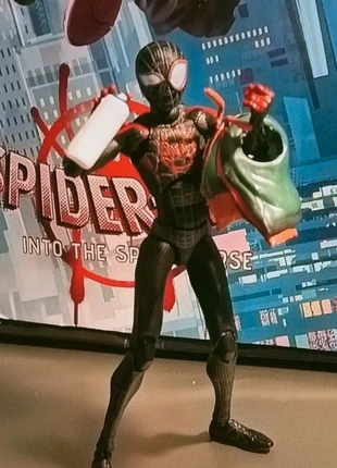 ⭐ Action Figure di Spiderman Miles Morales con vari accessori, marque: Spiderman, état: Neuf avec étiquette, taille: Taille unique, 27,00 €, 29,05 € Protection acheteurs incluse