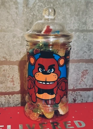 Five Nights At Freddy's 500ml Filled Sweet Jar, brand: Five Nights at Freddy's, condition: New with tags, £6.00, £7.00 includes Buyer Protection