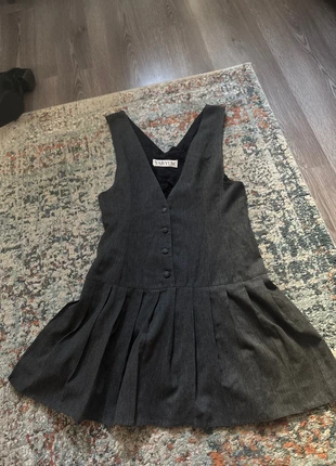 Midi Grey Dress Pleated, marque: yabyum, état: Très bon état, taille: L / 40 / 12, 15,00 €, 16,45 € Protection acheteurs incluse