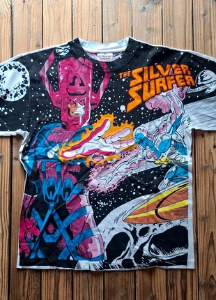 Tee shirt Full-Art Surfer d'argent Taille L singlestitch, brand: Marvel, condition: Very good, size: L, €64.50, €68.43 includes Buyer Protection Pro
