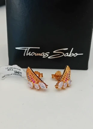 Boucles d'oreilles Thomas Sabo Colibri argent925 doré or 18 carats, merk: Thomas Sabo, staat: Nieuw met prijskaartje, € 80,00, € 84,70 inclusief Kopersbescherming Pro