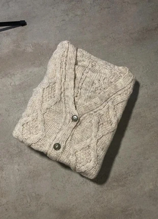Cardigan Aran Vintage Irish Wool en 100% pure laine Beige en maille torsadée taille S, marque: Aran Crafts, état: Très bon état, taille: S, 29,99 €, 32,19 € Protection acheteurs incluse