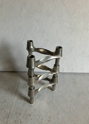 Stoff Nagel BMF vintage kandelaren set van 3 stuks, merk: Stoff Nagel, staat: Goed, € 81,00, € 85,75 inclusief Kopersbescherming