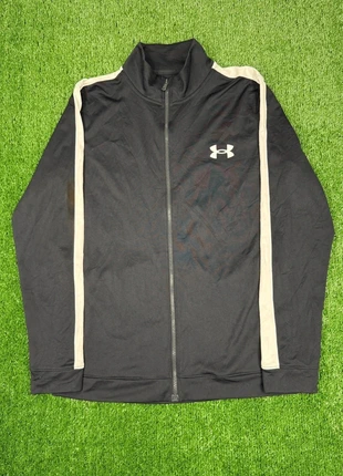 Under Armour – Veste de survêtement noire à bandes – Taille M, brand: Under Armour, condizioni: Ottime, taglia: M, €25.00, €26.95 include la Protezione acquisti