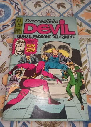 Fumetto vintage L'incredibile Devil n.3 (editoriale Corno), état: Satisfaisant, 13,99 €, 15,39 € Protection acheteurs incluse