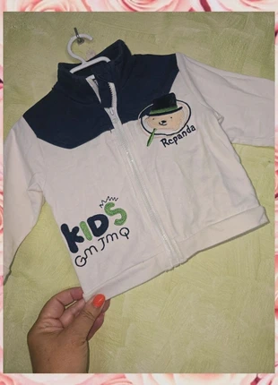 Linda sudadera con cremallera para los mas pequeños de la casa 🎈, marque: Panda, état: Bon état, taille: 6-9 mois / 68 cm, 1,00 €, 1,75 € Protection acheteurs incluse