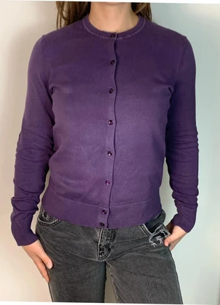 Pull Cardigan Tommy Hilfiger Violet - Taille M Femme, brand: Tommy Hilfiger, condition: Very good, size: M / 38 / 10, €15.00, €16.45 includes Buyer Protection Pro