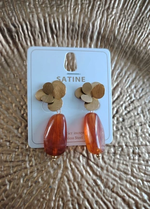 Boucles d'oreilles, brand: Satine, condizioni: Nuovo con cartellino, €4.00, €4.90 include la Protezione acquisti