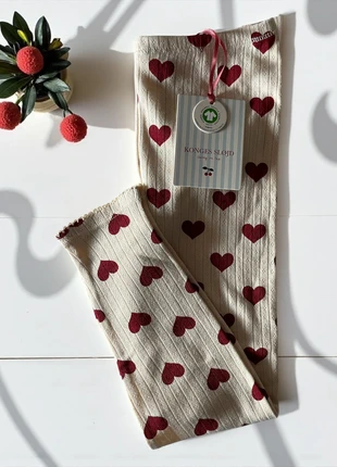 Legging 100% coton biologique cœurs Konges slojd🌸, marke: Konges Sløjd, zustand: Neu, mit Etikett, größe: 4 Jahre / 104, 27,99 €, 30,09 € inklusive Vinted-Käuferschutz