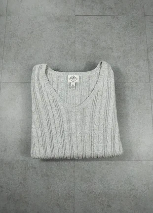 Pull - Torsadé - Gris - Coton - Taille L #42, brand: Vintage Dressing, condizioni: Ottime, taglia: L / IT 44 / EU 40, €10.00, €11.20 include la Protezione acquisti