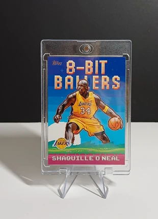 Topps Flagship 2025-26 NBA #8B-21 Shaquille O'Neal 8-Bit Ballers LA Lakers, marque: Topps, état: Neuf avec étiquette, 3,00 €, 3,85 € Protection acheteurs incluse