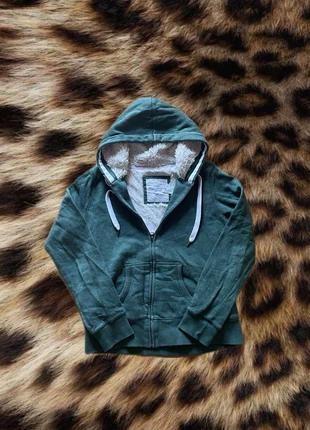 felpa hoodie con pelo vintage dressing alternativ 00s, brand: Vintage Dressing, condizioni: Ottime, taglia: S / IT 40 / EU 36, €18.00, €19.60 include la Protezione acquisti