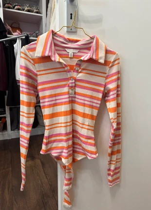 Multicolor body, merk: H&M, staat: Nieuw zonder prijskaartje, maat: XS / 34 / 6, € 3,50, € 4,38 inclusief Kopersbescherming