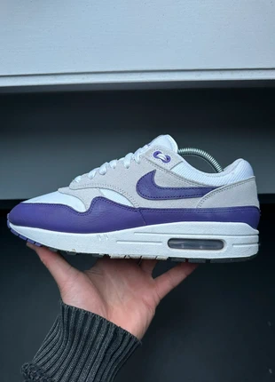 Nike Air Max 1 Field Purple, merk: Nike, staat: Heel goed, maat: 40, € 75,00, € 79,45 inclusief Kopersbescherming Pro